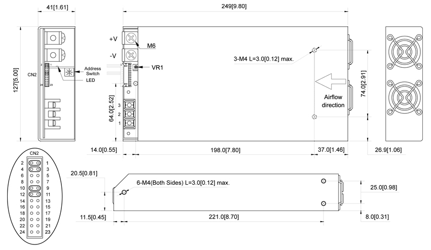 AE-800-30 COTEK コーテック スイッチング電源 定格電力800W 出力電圧30V AEシリーズ