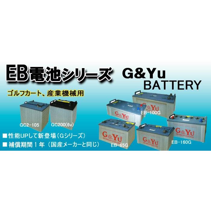 G&Yuバッテリー  ディープサイクル スターティング両用  GC8-890 8V  155Ah 5時間率容量  複数台ご注文はメーカー直送代引 時間指定不可｜onegain｜04