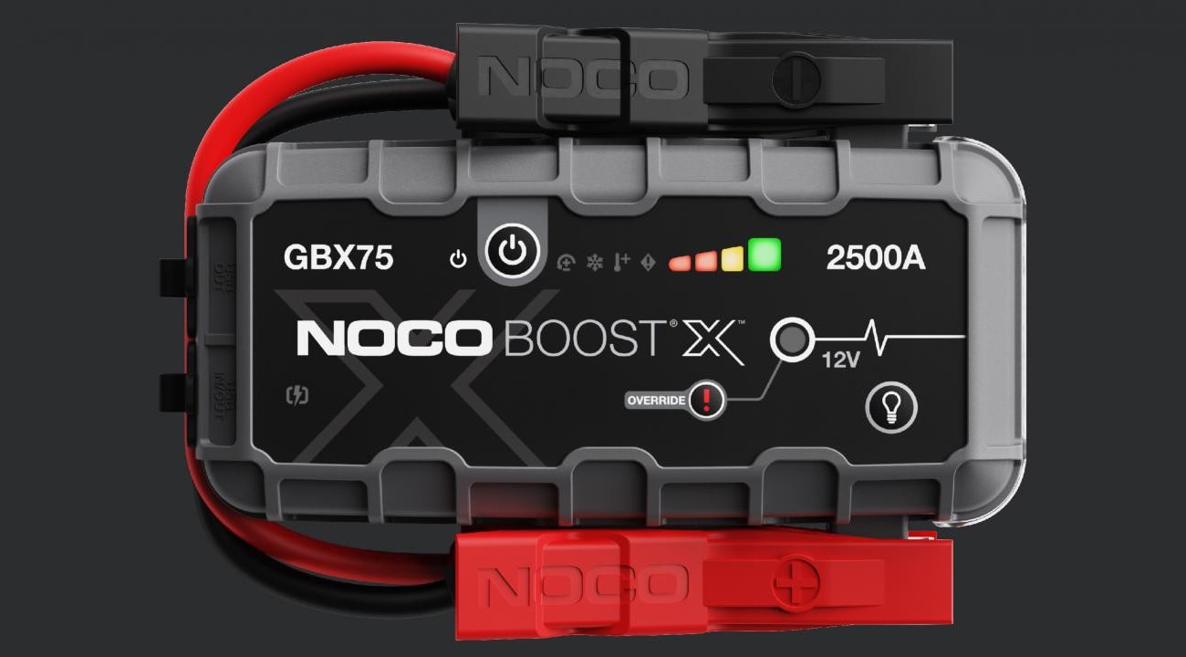 NOCO ジャンプスターター 2500A 12V GBXシリーズ 60Wの高速充電に対応