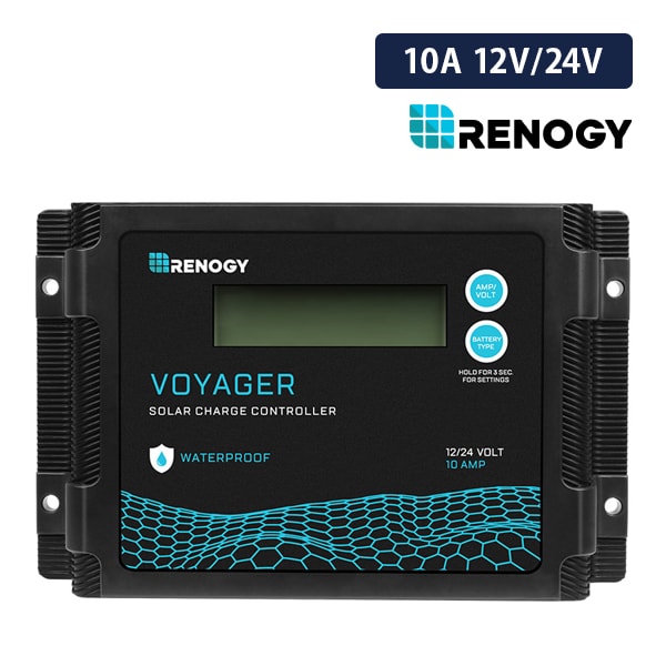 RENOGY 10A 防水 PWMチャージコントローラー 12V/24V兼用 液晶画面付き 4段階充電 屋外使用 VOYAGERシリーズ レノジー  RCC10VOYP : rcc10voyp : サブバッテリーシステム専門店ワンゲイン - 通販 - Yahoo!ショッピング