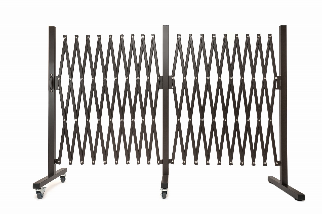 アルミ 伸縮 フェンス 最大幅5m 門扉 ゲート アコーディオンフェンス