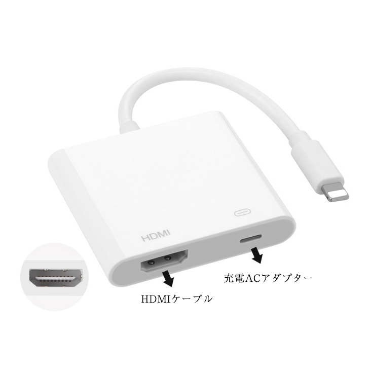 12 30までクーポン利用で50％OFF lightning hdmi 変換ケーブル apple 