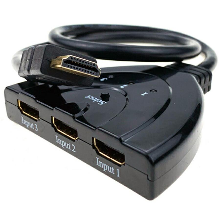 HDMI 切替器  セレクター 切り替え ディスプレイ 複数 3入力  1出力 メス→オス アダプター HDMIスイッチャー｜onesshop｜02