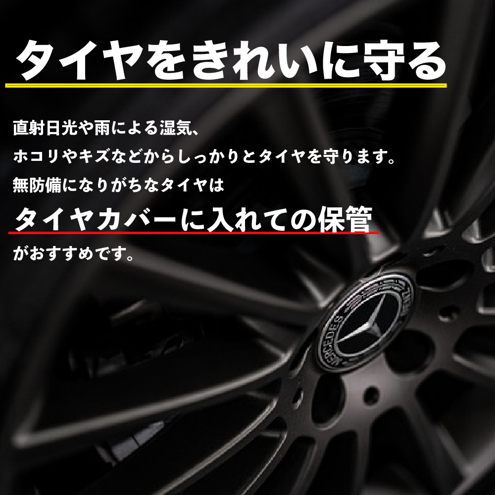 【Yahoo!1位】【210D 1580円】タイヤカバー 屋外 防水 1本用 車 1本 4本 4枚 セット 厚手 車用 タイヤ カバー 軽自動車 ミニバン SUV 自動車 スペアタイヤ 関連画像5