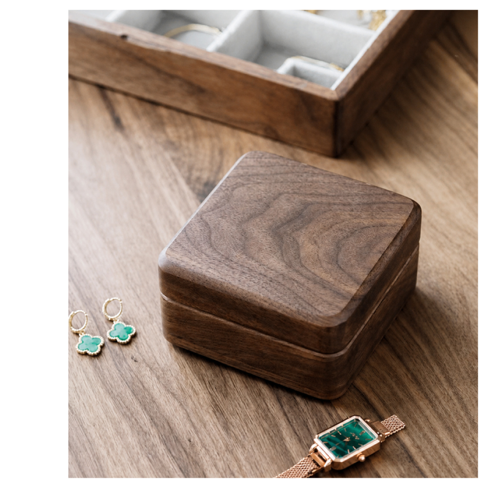 ミニサイズ2580円〜】 ジュエリーボックス ガラス 木製 アクセサリー