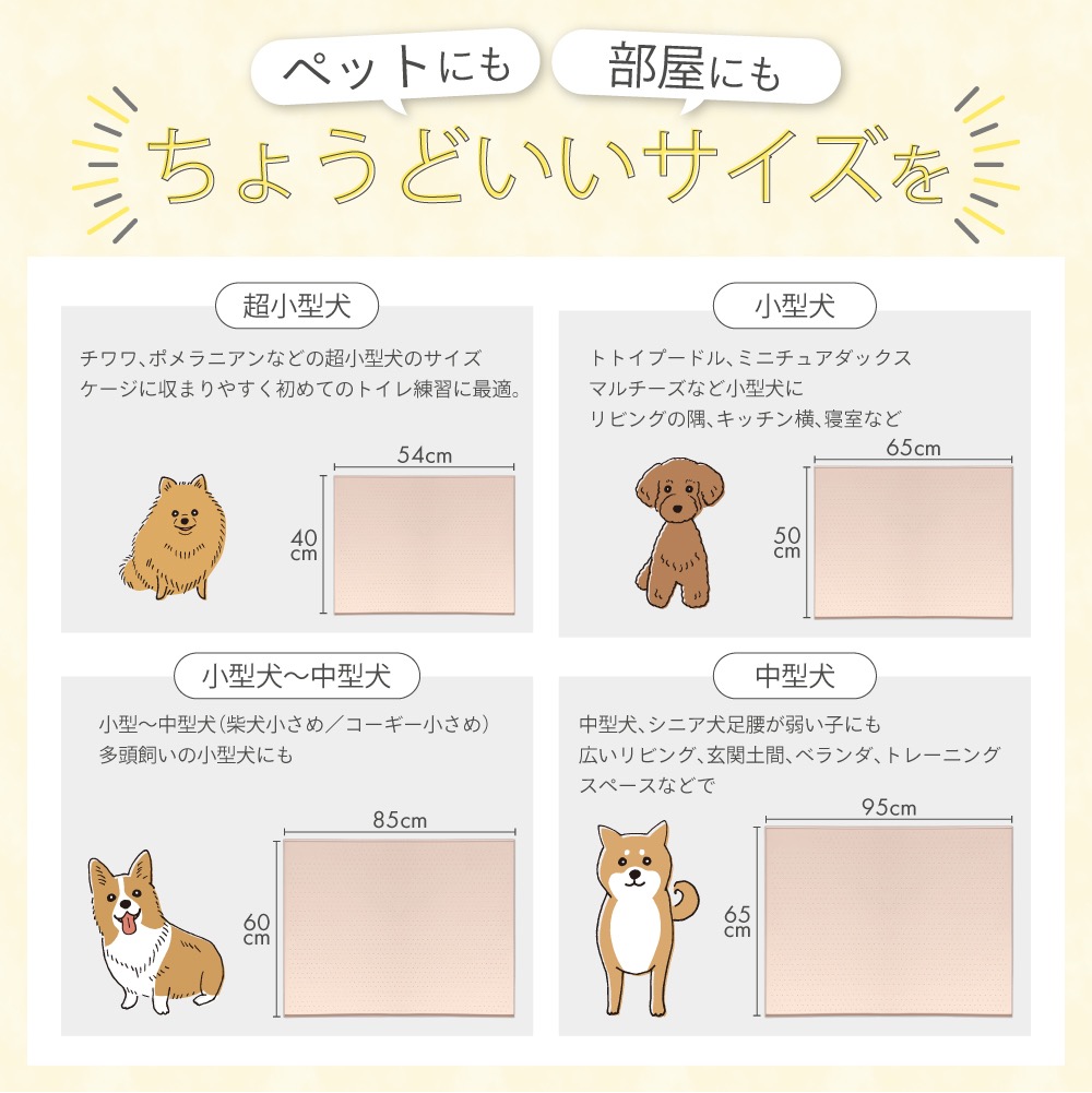 54×40サイズ1480円〜】犬 トイレトレー シリコン ワイド 犬用 トイレ