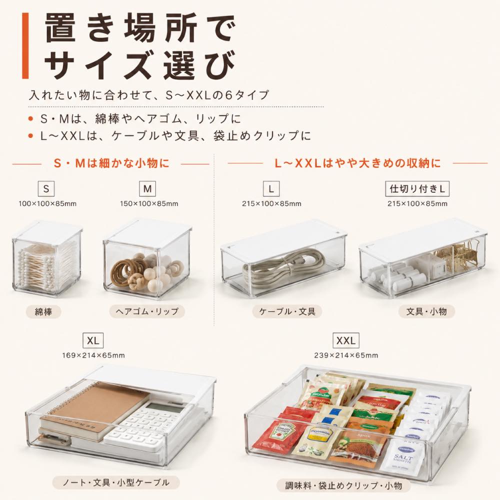 【Sサイズ1000円〜】デスク下 収納 引き出...の詳細画像3