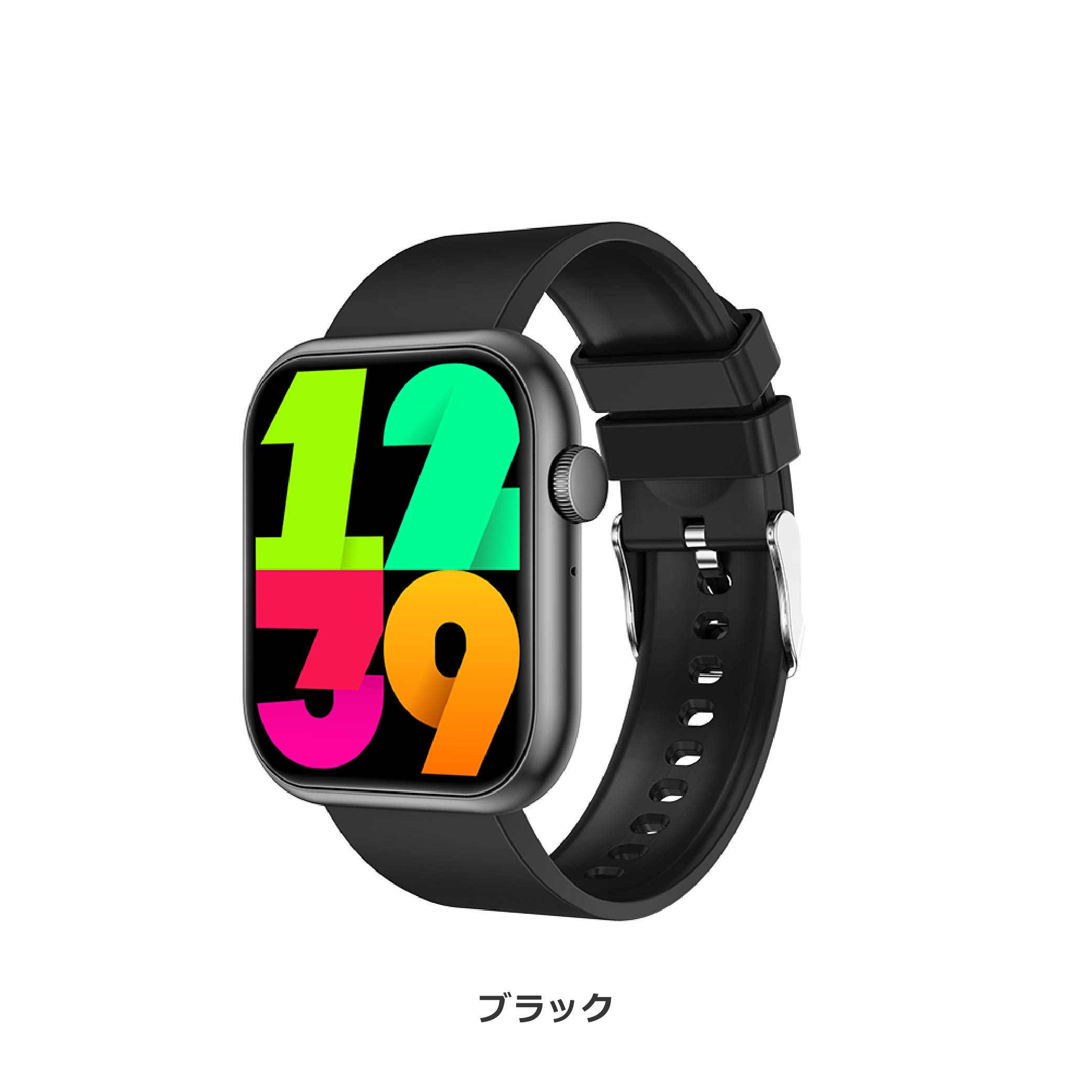 スマートウォッチ 2024最新型 FIPRIN 7262 睡眠モニタリング 日本語 IP67防水 着信通知 LINE 歩数計 腕時計 最新モデル メンズ レディース｜onetoothshop｜02
