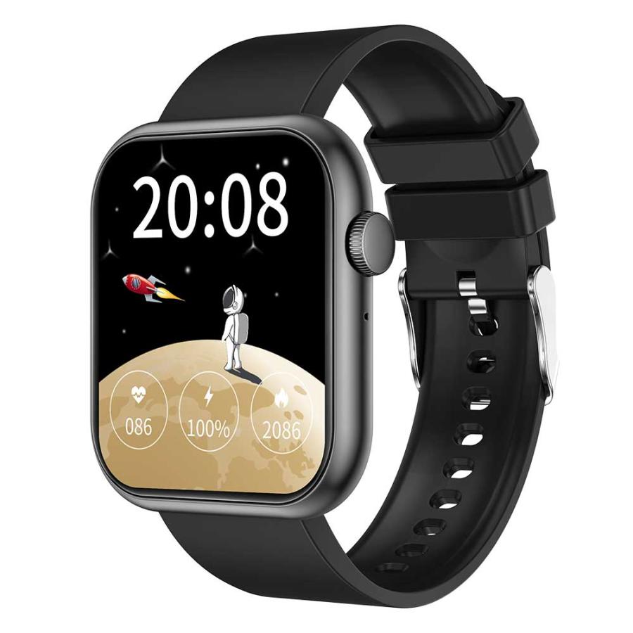 FIPRIN スマートウォッチ 通話可能 24時間多機能測定 睡眠モニタリング