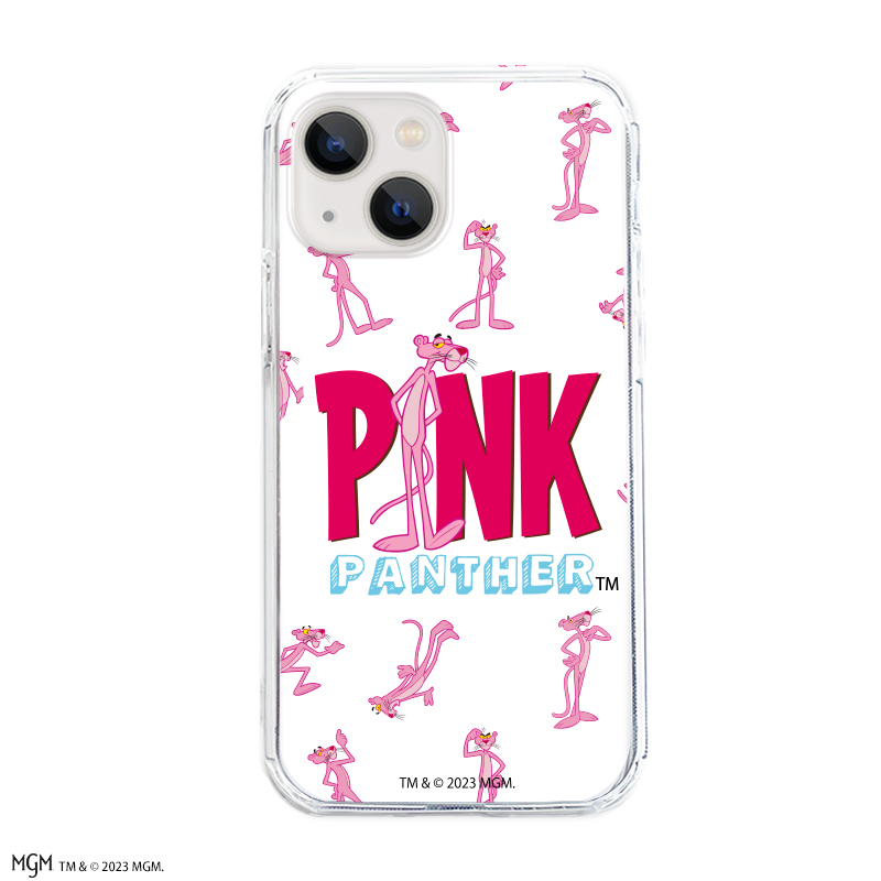 PINK PANTHER ピンクパンサー iPhoneケース Androidケース Youtuber スマホケース クリアケース ハードケース 動物  キャラクター 受注生産