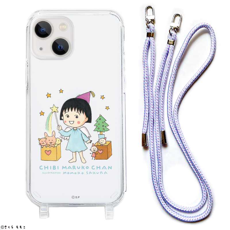 ちびまる子ちゃん iPhone ストラップ付ケース iPhoneケース Androidケース ちびまる子 まるこちゃん さくらももこ : maruko-stc-001  : Casely Yahoo!ショッピング店 - 通販 - Yahoo!ショッピング