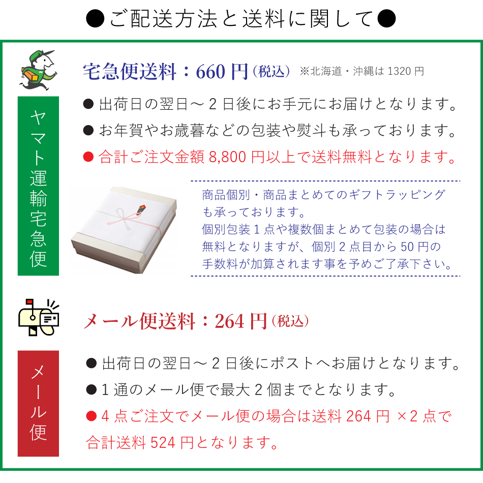 オニオンスープの送料