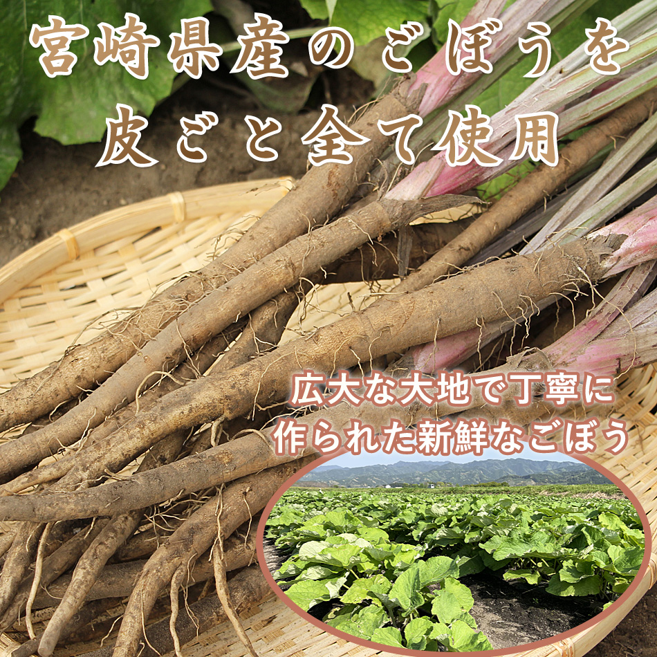 ごぼう茶 国産（1袋：2.5g×30包）6袋セット｜残留農薬不検出【公式】村田食品のごぼう茶｜ティーバッグ 宮崎県 ごぼうの皮ごと使用 ゴボウ茶 健康茶 |  | 02