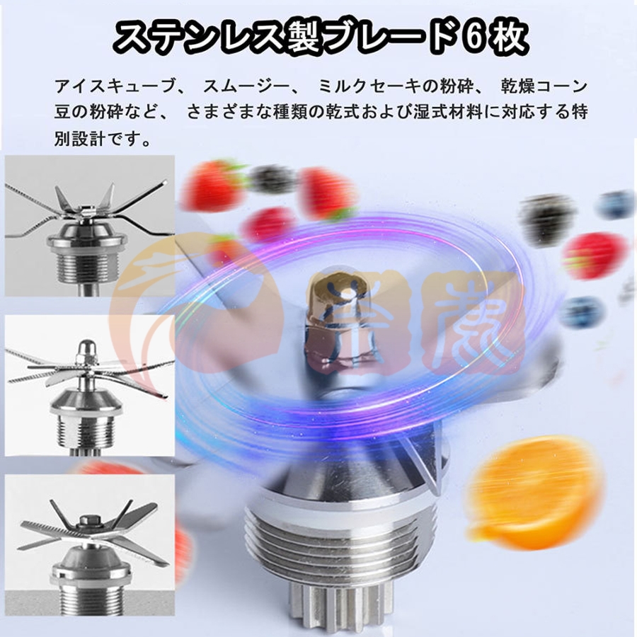 ジューサー 多機能ミキサー 2L 大容量 ブレンダー 家庭用 ジューサー 多機能ミキサー 2L 大容量 ブレンダー 家庭用