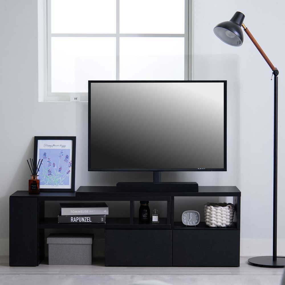 iellio テレビ台 コーナー ローボード 伸縮 おしゃれ 安い 収納 北欧