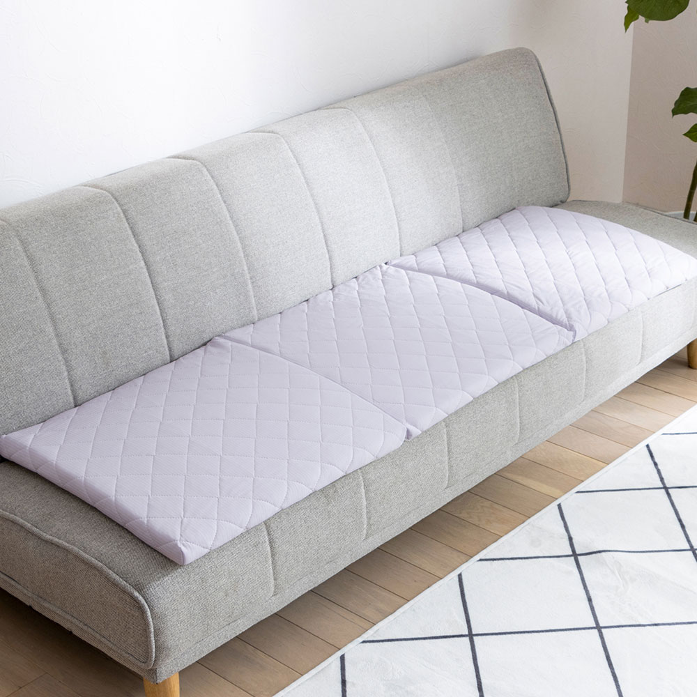 iellio 長座布団 座布団 ソファパッド 冷感 低反発 150cm