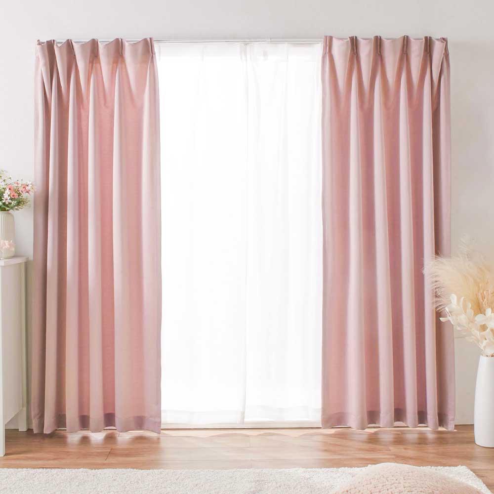 カーテン 4枚セット 遮光 おしゃれ 安い 北欧 シンプル 無地 カラフル 洗える 遮光カーテン 4枚組 レースカーテン 既製品 サイズ 一般 測り方 一人暮らし | iellio | 13