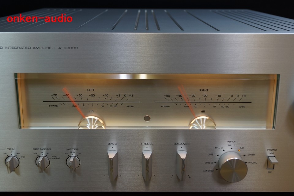 YAMAHA（ヤマハ） A-S3000 CD-S3000 アンプCDケーブルフルセット 展示