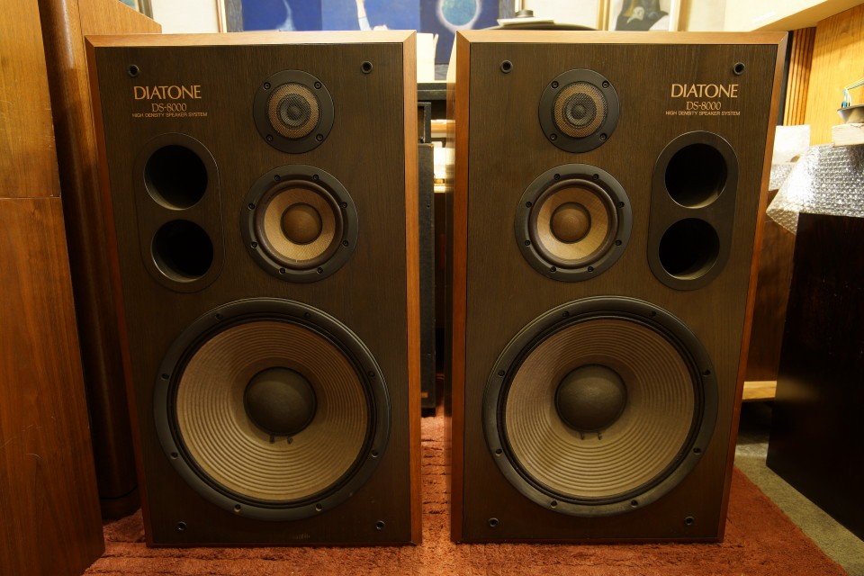 DIATONE ダイヤトーン DS-8000 1ペア中古品 弊社チューン 完動品 3ヵ月