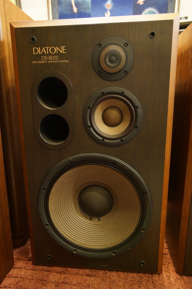DIATONE ダイヤトーン DS-8000 1ペア中古品 弊社チューン 完動品 3ヵ月