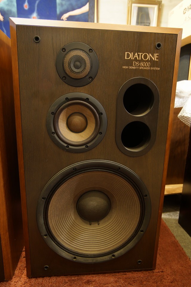 DIATONE ダイヤトーン DS-8000 1ペア中古品 弊社チューン 完動品 3ヵ月