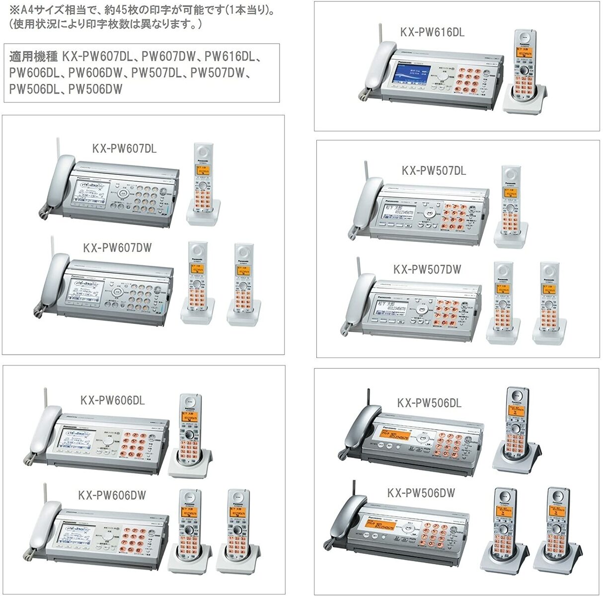 メール便送料無料】パナソニック 普通紙ファクス用インクフィルム KX