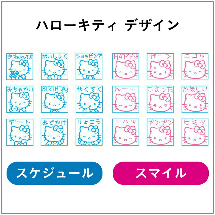 サンリオキャラクターズ日付印第2弾が郵便局のネットショップに