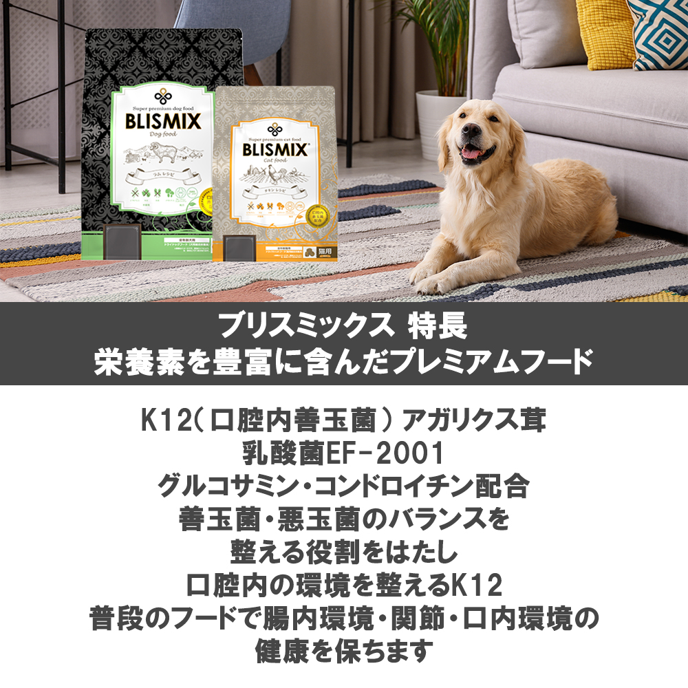 BLISMIX（ブリスミックス） 愛犬用 ラム 小粒 3kg 送料無料 : フォア