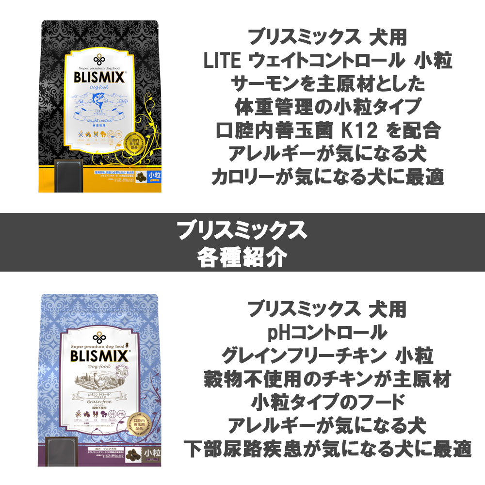 BLISMIX（ブリスミックス） 愛犬用 LITE ウェイトコントロール 小粒