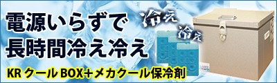 最強 冷え冷えセット（KRクールBOX＋メカクール保冷剤）
