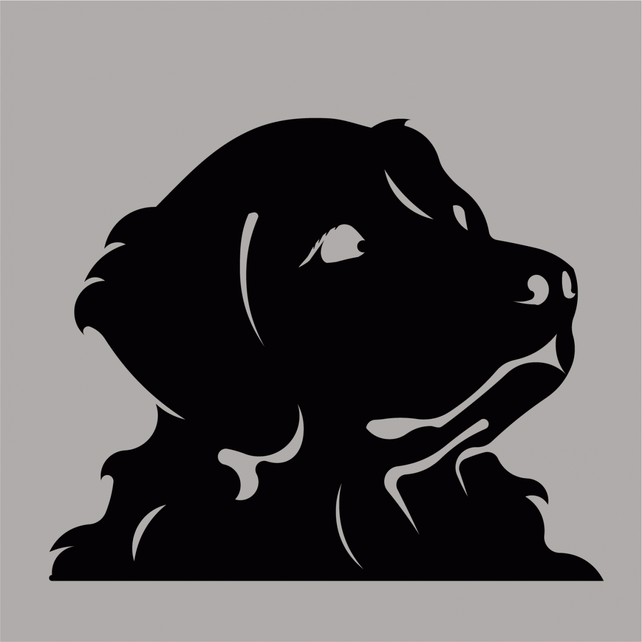 ゴールデンレトリバー ステッカー ゴールデン カッティングステッカー