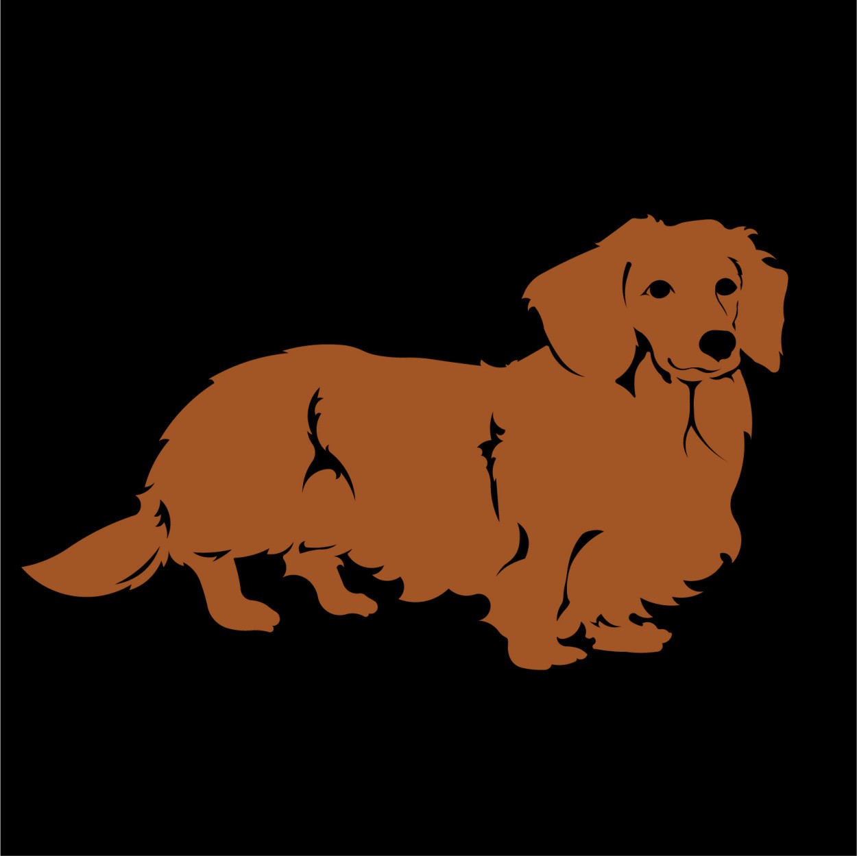 ミニチュアダックスフンド ステッカー ダックスフンド カッティングステッカー 前 円形文字 402 9c Onlyわん 犬種別ステッカー 通販 Yahoo ショッピング