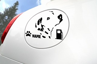 ポメラニアンのステッカー
