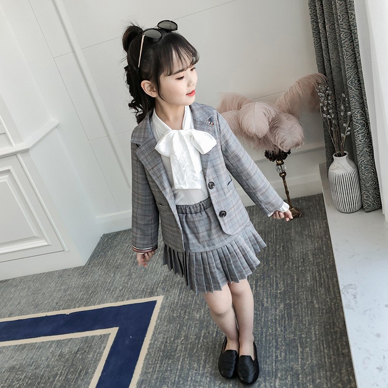 韓国子供服 2点セット 春秋 コート プリーツスカート スーツジャケット チェック柄 長袖 フォーマル スカート セットアップ ゆったり 女の子 可愛い :y251203:mooti - 通販 - Yahoo!ショッピング 韓国子供服 2点セット 春秋 コート プリーツスカート スーツジャケット チェック柄 長袖 フォーマル スカート セットアップ ゆったり 女の子 可愛い :y251203:mooti - 通販 - Yahoo!ショッピング
