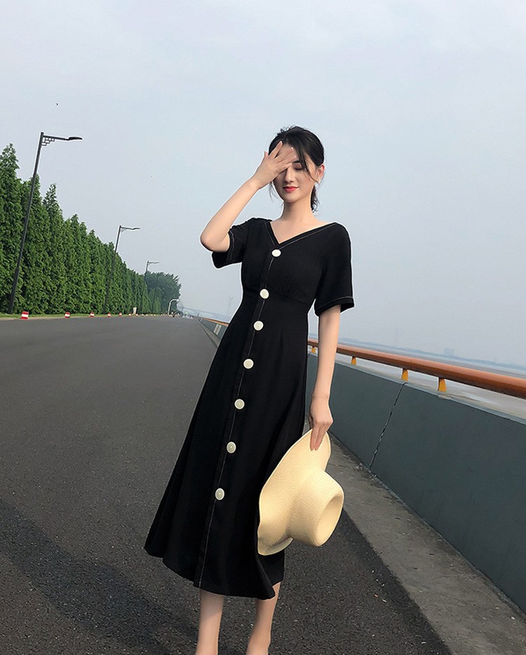 愛用 オシャレ シャツワンピ Vネック ワンピース 刺繍 スリーブ 半袖 綿春夏 ロングワンピース Williamsav Com