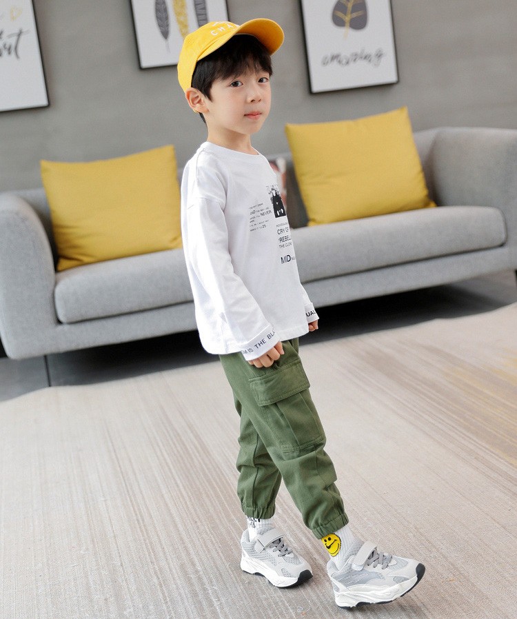 キッズ ロングパンツ 男児 綿 パンツ 男の子 長ズボン ウエストゴム 子供 パンツ ロング ゆったり 春秋 ジュニア服 カジュアル 90 100  110 120 130 :y300791:mooti - 通販 - Yahoo!ショッピング
