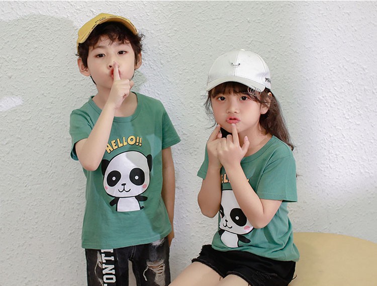 子供服 Tシャツ キッズ 男の子 女の子 韓国子供服 半袖 丸い襟 プリント トップス おしゃれ 子ども服 夏 半そで ジュニア服 カジュアル  ファッション 可愛い10色 :y301832:mooti - 通販 - Yahoo!ショッピング