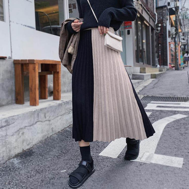 スカート ロング レディース 秋 冬花柄 切り替え ニットスカート ボトムス Aライン 体型カバー お洒落 通勤 Ol 上品 秋コーデ 代 30代 40代 買い保障できる スカート ロング レディース 秋 冬花柄 切り替え ニットスカート ボトムス Aライン 体型カバー お洒落 通勤 Ol 上品 秋コーデ 代 30代 40代 買い保障できる