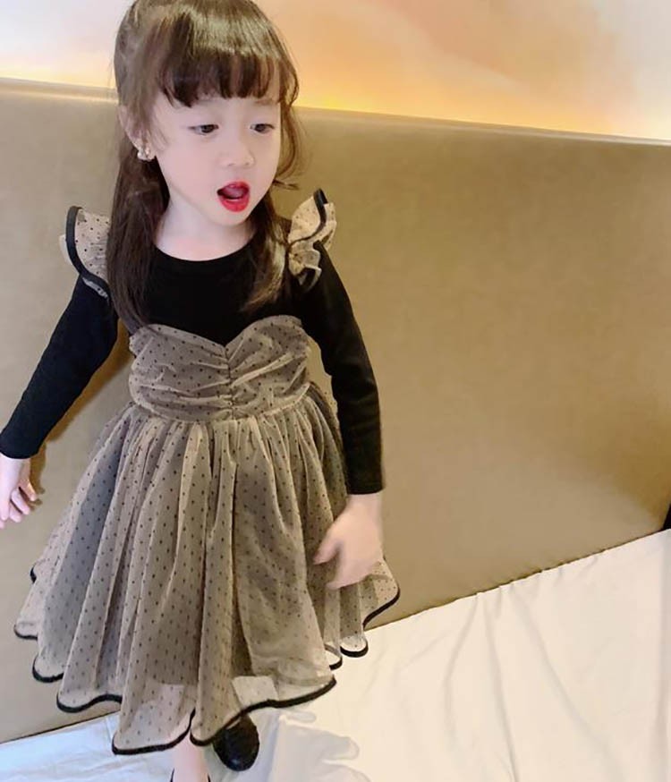 子供服 ワンピース 長袖 春秋 女の子 キッズワンピース レースワンピース チュニック 子供ドレス ジュニア ベビー服 おしゃれ 可愛い お姫様  誕生日 通学着 新品 :y482029:mooti - 通販 - Yahoo!ショッピング