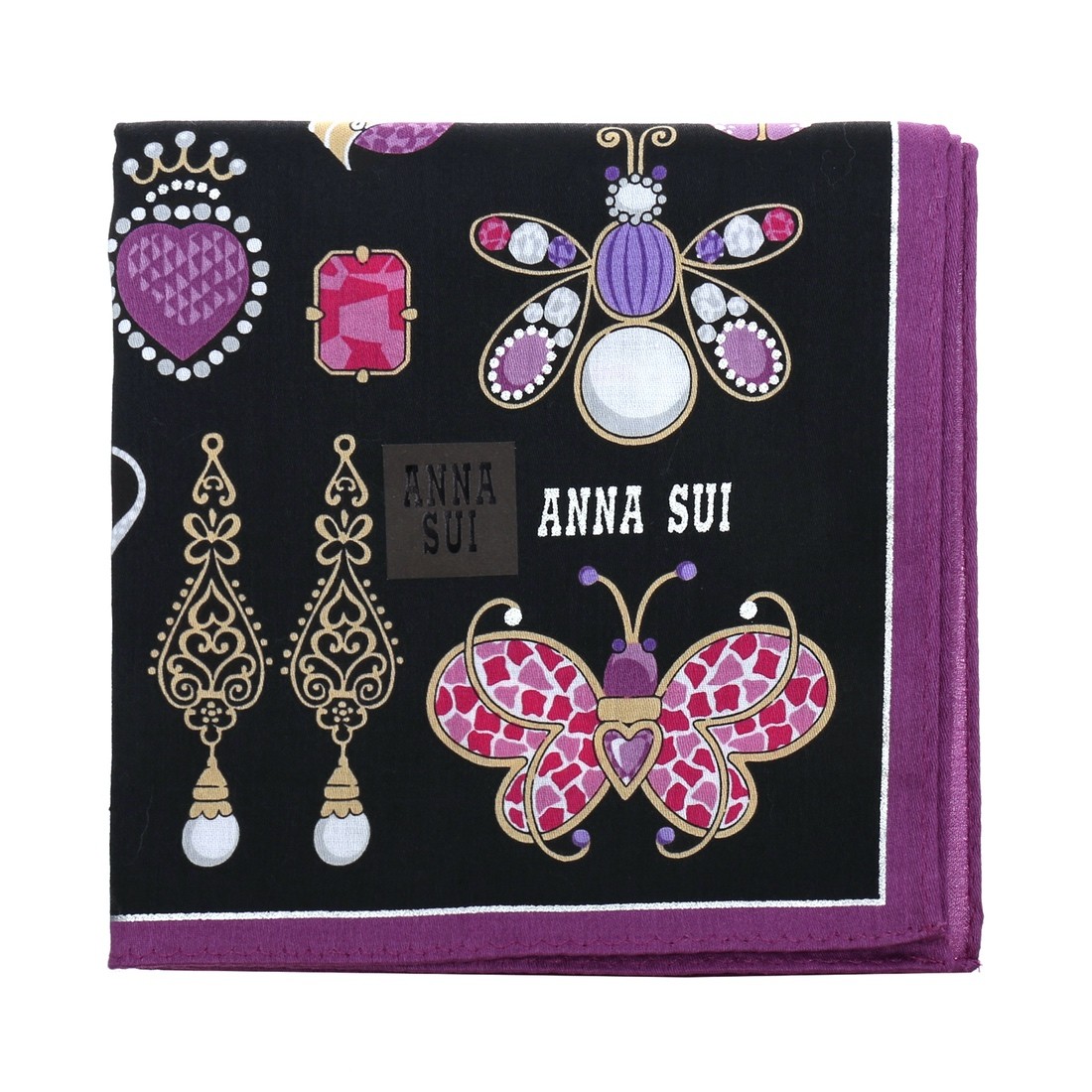 アナスイ Anna Sui ハンカチ 蝶々 コスメ 大判 大きめ かわいい ハンカチ ブランド レディース ギフト プレゼント セレクトショップ オンリーユー 通販 Yahoo ショッピング