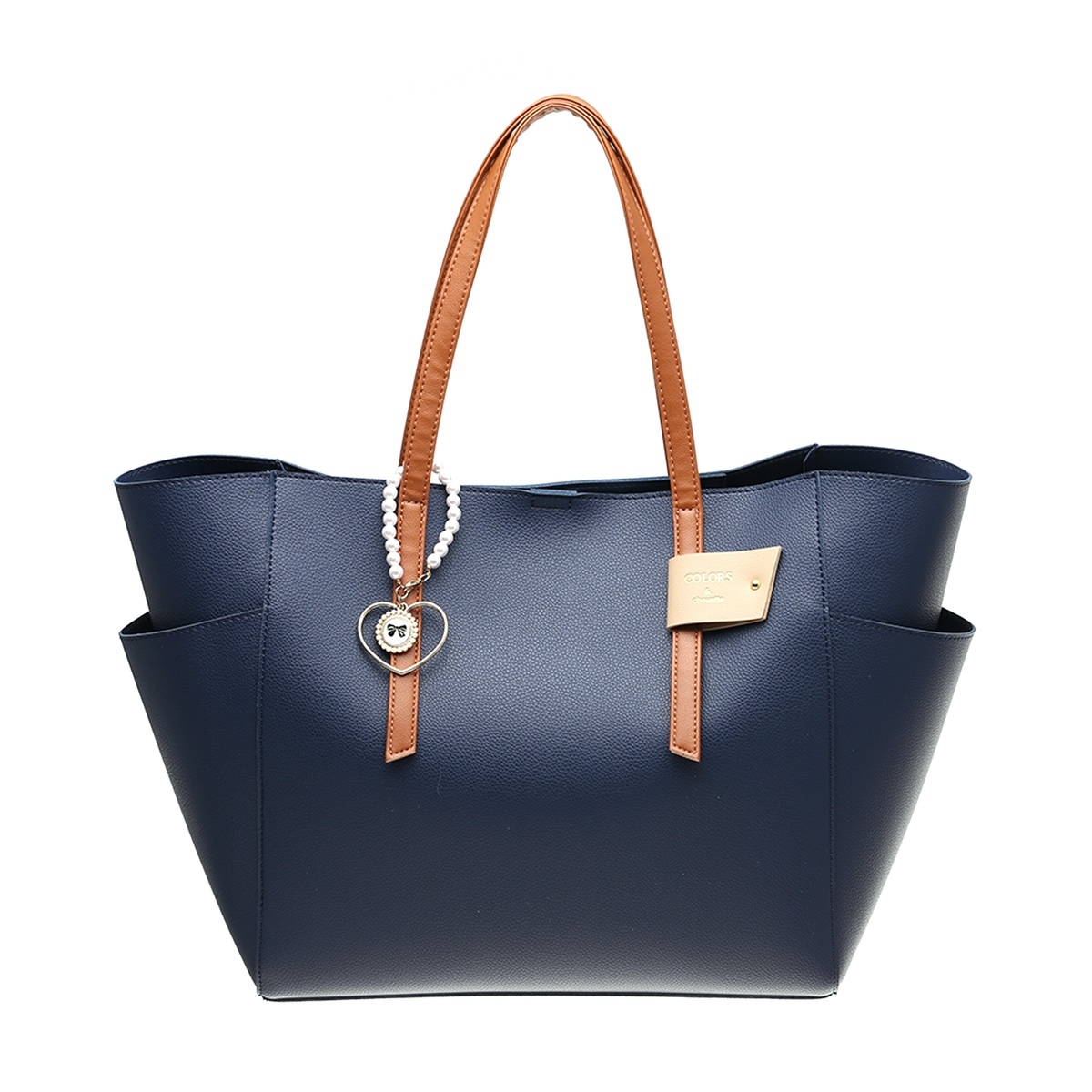 サマンサタバサ シュエット Colors Chouette カラーズ ポケット付き トート シンプル 対応 トートバッグ ハンドバッグ レディース 軽い セレクトショップ オンリーユー 通販 Yahoo ショッピング