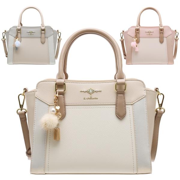 サマンサヴェガ　ビジュ　ショルダーバック　ハンドバック2wayバック新品残り1点 Samantha Vega サマンサ・ベガ 2wayショルダーバッグ ピンク