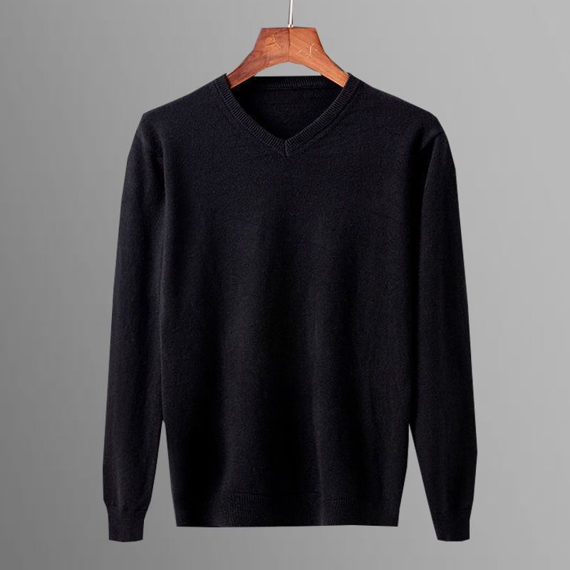 ニット セーター メンズ vネック 長袖 ビジネス カジュアル オフィス