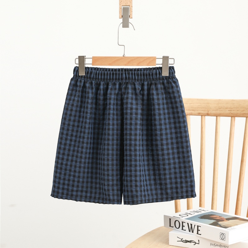 チェック柄ショートパンツ レディース ハーフパンツ 夏用 ルームパンツ