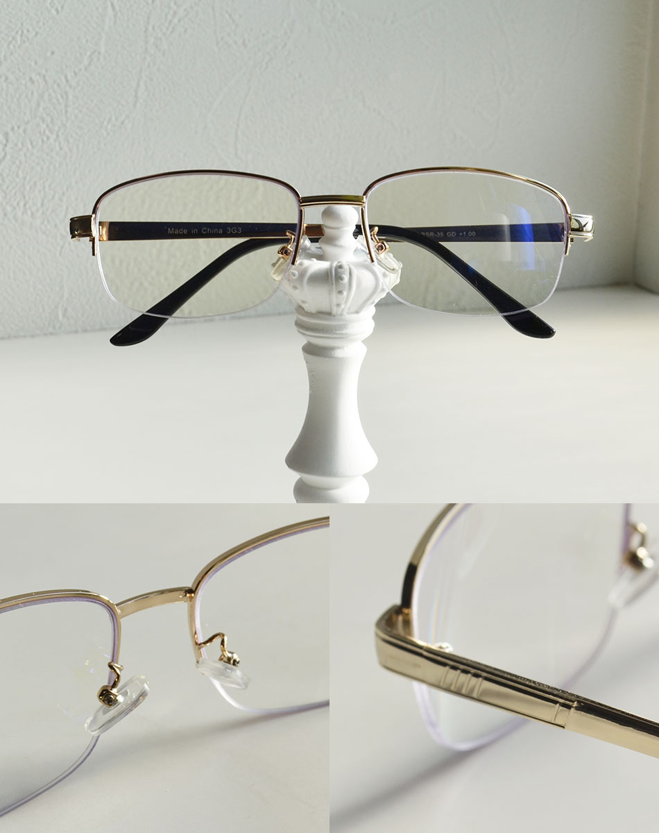 送料無料 ブルーライトカット老眼鏡 BSR-35