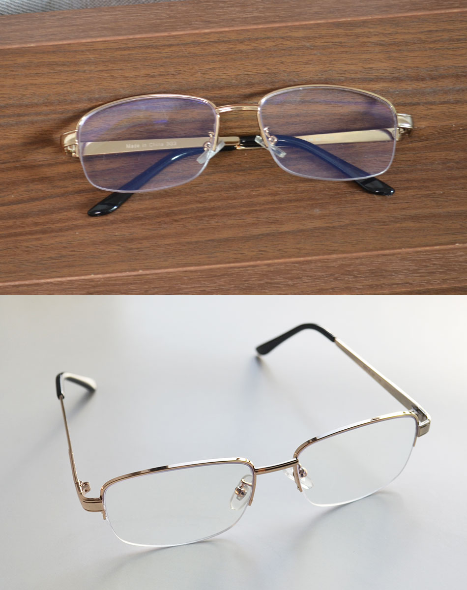 送料無料 ブルーライトカット老眼鏡 BSR-35