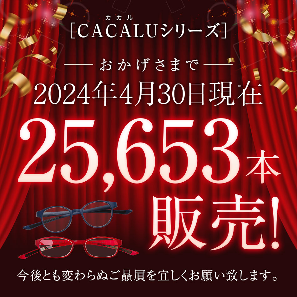CACALU カカル 累計販売本数 20,000本超え
