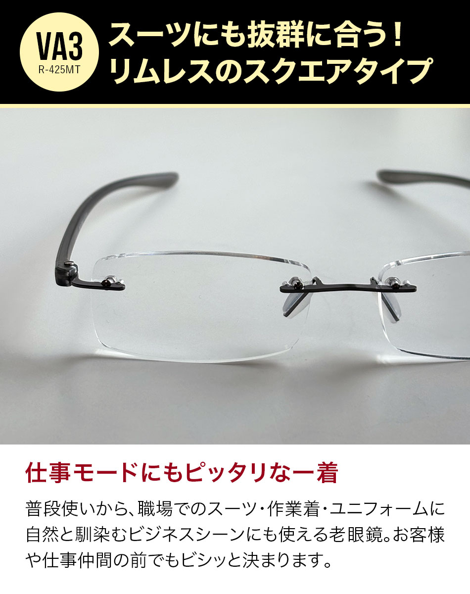 VIEW ADVANCE 老眼鏡 リーディンググラス 全4タイプ 送料無料