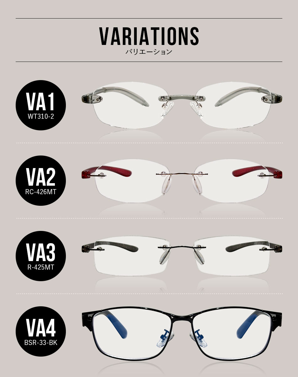 VIEW ADVANCE 老眼鏡 リーディンググラス 全4タイプ 送料無料