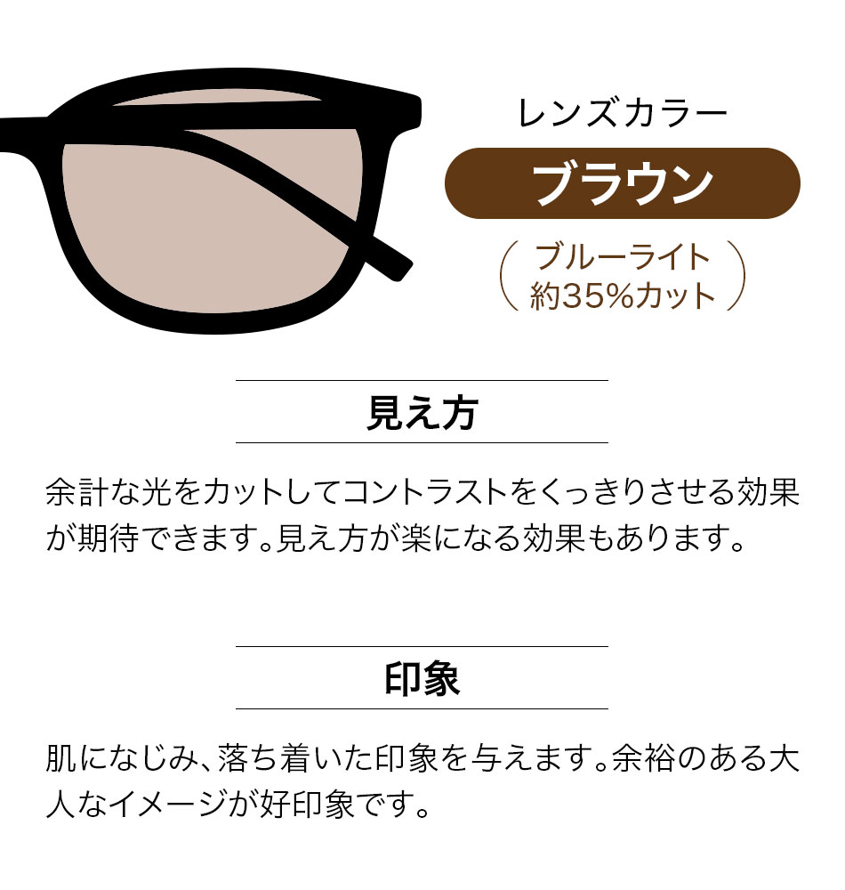 送料無料 老眼鏡 カラーレンズ VIEW-ADVANCE COLORS ブルーライトカット